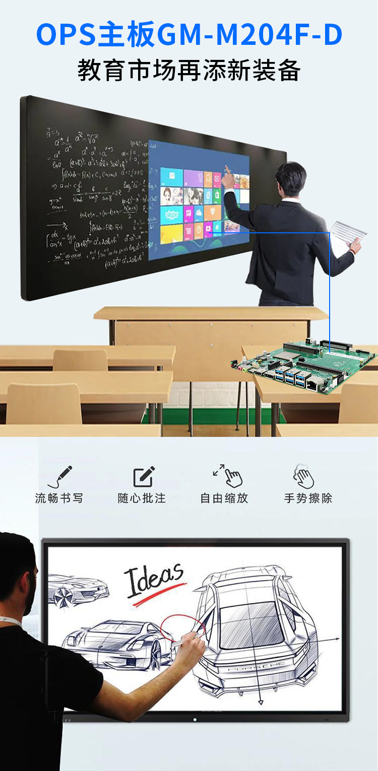 【高能计算机新品发布】飞腾D2000国产OPS主板，让教育设备智慧融合！(图1)