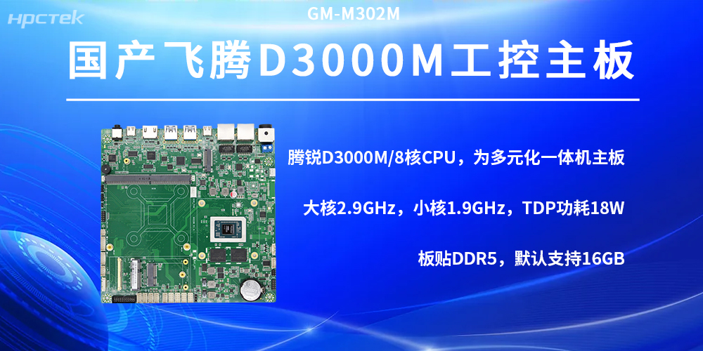 D3000M飞腾主板，满足多场景运行需求(图2)