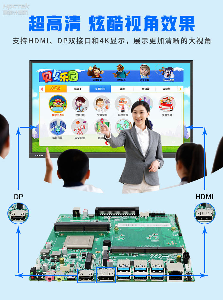 【高能计算机新品发布】飞腾D2000国产OPS主板，让教育设备智慧融合！(图5)