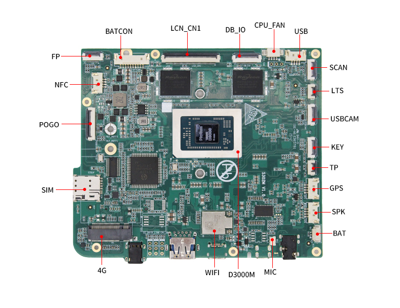 飞腾D3000M加固型主板S302M(图6) 飞腾D3000M加固型主板S302M(图6)